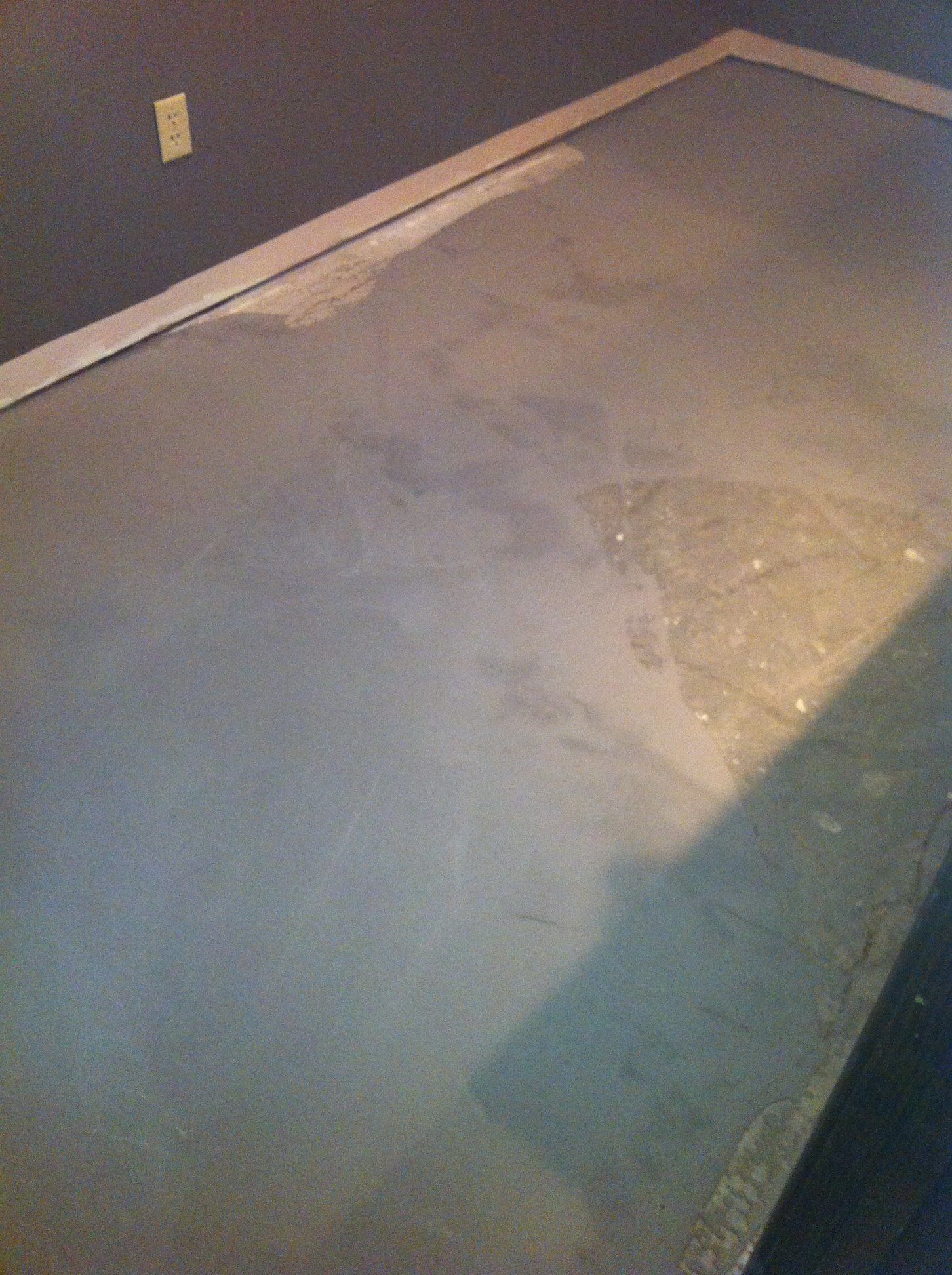 Floor patch installed Columbia Missouri Bathroom Remodel, Tile Shower